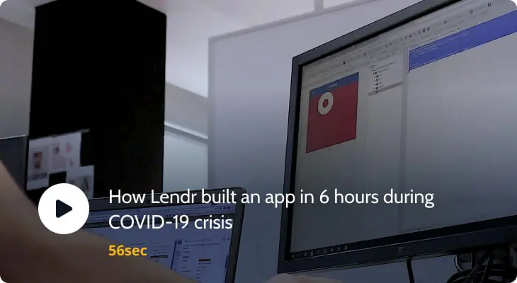 lendr builds an app in 6 hours video thumbnail