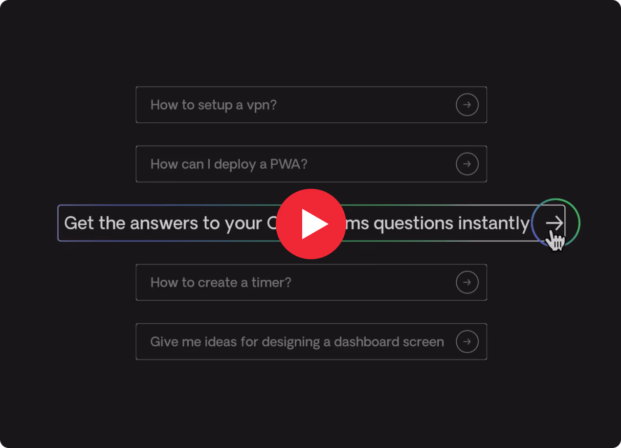 outsystems customer support automation video