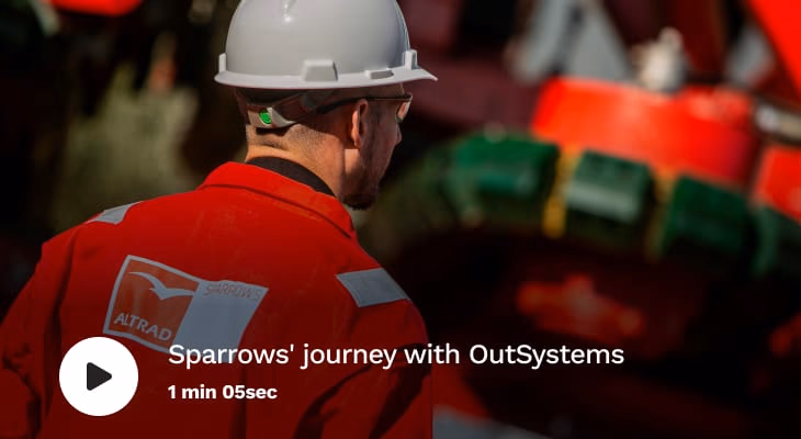 sparrows journey with outsystems video thumbnail