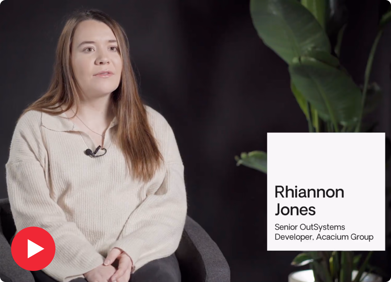 outsystems developer at acacium group