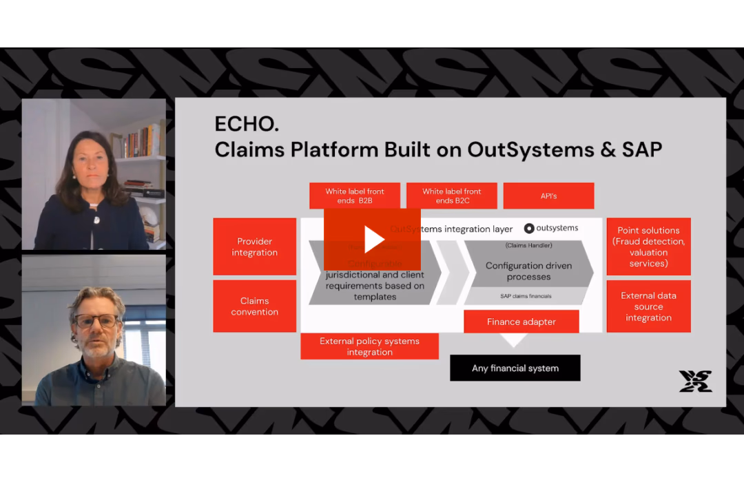 claims platform built on outsystems and sap