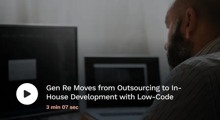 gen re adopts in house low code development thumbnail